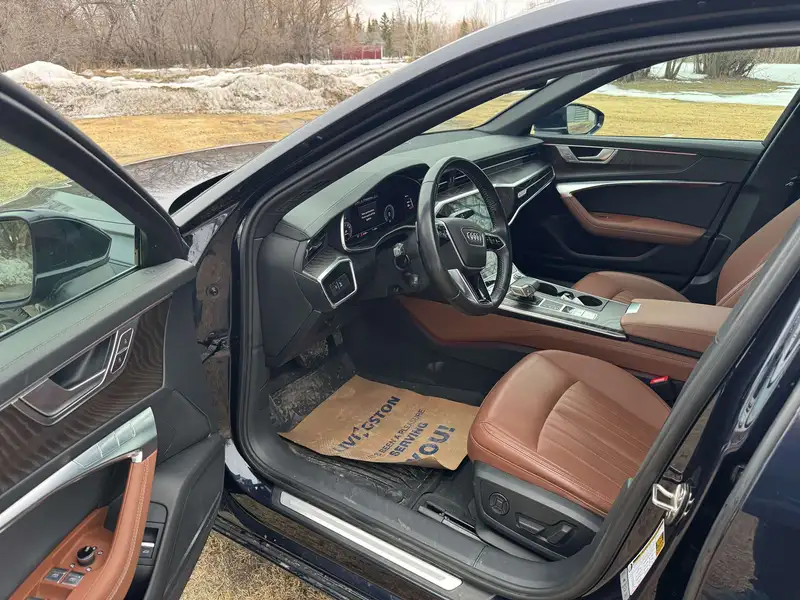 2019 Audi A6 Technik, modrá, 104 300 km, dovoz Kanada — foto 10 z 12