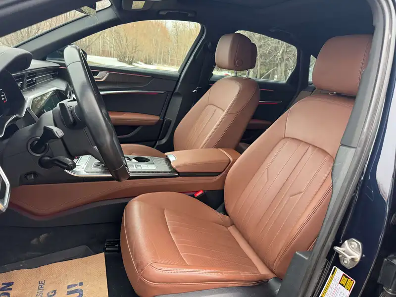 2019 Audi A6 Technik, modrá, 104 300 km, dovoz Kanada — foto 11 z 12