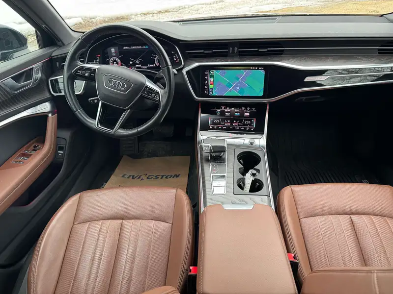 2019 Audi A6 Technik, modrá, 104 300 km, dovoz Kanada — foto 12 z 12