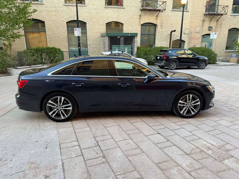 2019 Audi A6 Technik, modrá, 104 300 km, dovoz Kanada — foto 7 z 12