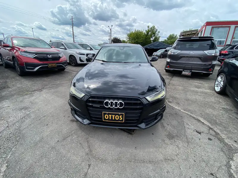 2017 Audi A6 Technik, černá, 191 549 km, dovoz Kanada — foto 3 z 12