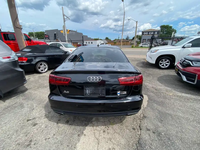 2017 Audi A6 Technik, černá, 191 549 km, dovoz Kanada — foto 4 z 12