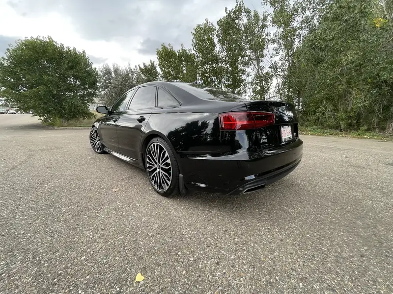 2017 Audi A6 Competition, černá, 80 000 km, dovoz Kanada — foto 7 z 12