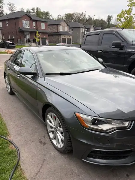 2013 Audi A6 Premium, šedá, 120 000 km, dovoz Kanada — foto 3 z 12