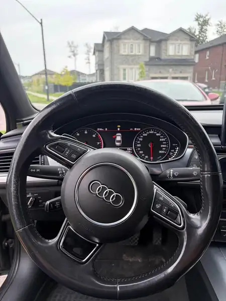 2013 Audi A6 Premium, šedá, 120 000 km, dovoz Kanada — foto 9 z 12