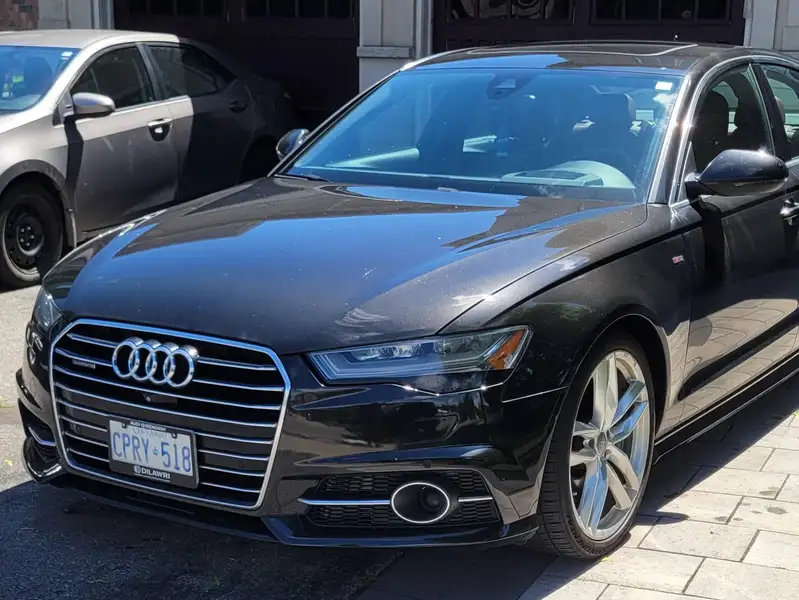 2016 Audi A6 Technik, černá, 138 200 km, dovoz Kanada — foto 2 z 6