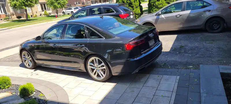 2016 Audi A6 Technik, černá, 138 200 km, dovoz Kanada — foto 3 z 6