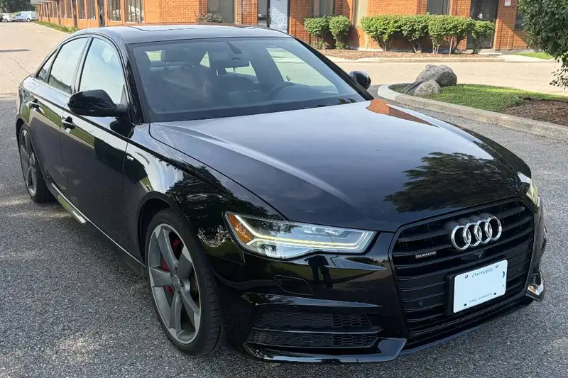 2016 Audi A6 Progressiv, černá, 121 700 km, dovoz Kanada — foto 3 z 9