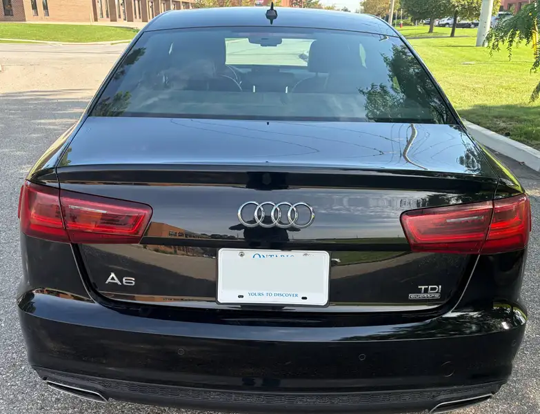 2016 Audi A6 Progressiv, černá, 121 700 km, dovoz Kanada — foto 4 z 9