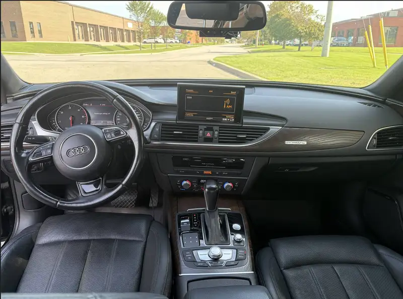2016 Audi A6 Progressiv, černá, 121 700 km, dovoz Kanada — foto 5 z 9
