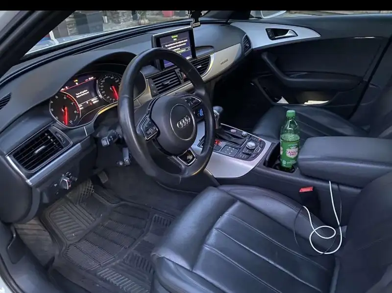 2014 Audi A6 Technik, bílá, 110 000 km, dovoz Kanada — foto 5 z 5