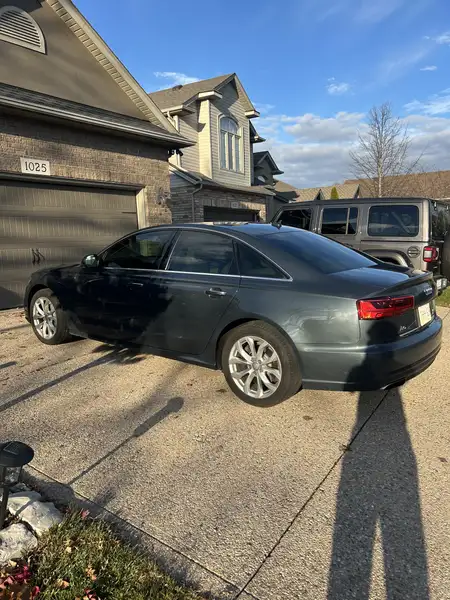 2016 Audi A6 Technik, modrá, 153 956 km, dovoz Kanada — foto 4 z 12
