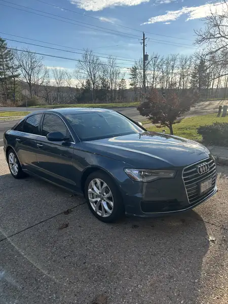 2016 Audi A6 Technik, modrá, 153 956 km, dovoz Kanada — foto 8 z 12