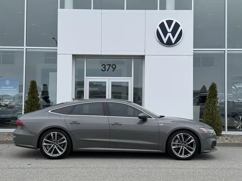 2023 Audi A7 Progresif S-Line, šedá, 58 593 km, dovoz Kanada — foto 2 z 12