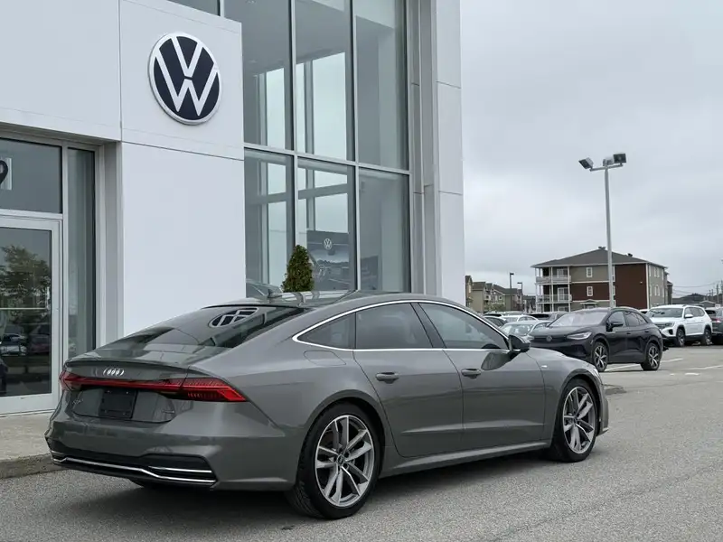 2023 Audi A7 Progresif S-Line, šedá, 58 593 km, dovoz Kanada — foto 3 z 12