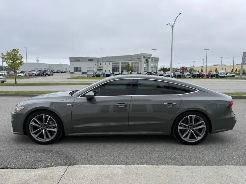 2023 Audi A7 Progresif S-Line, šedá, 58 593 km, dovoz Kanada — foto 6 z 12