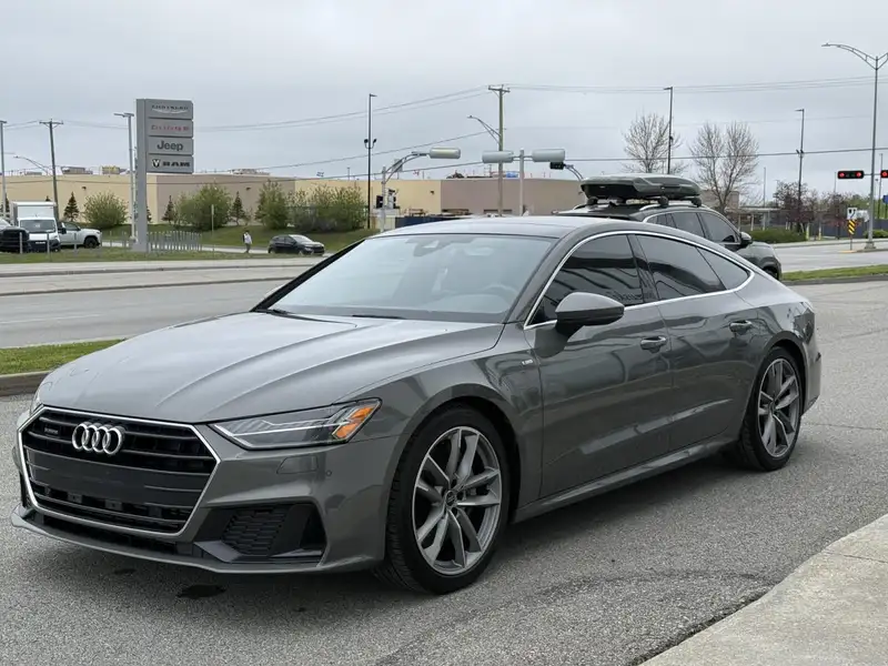 2023 Audi A7 Progresif S-Line, šedá, 58 593 km, dovoz Kanada — foto 7 z 12
