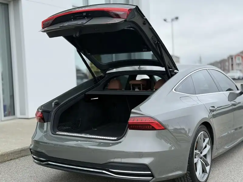 2023 Audi A7 Progresif S-Line, šedá, 58 593 km, dovoz Kanada — foto 9 z 12