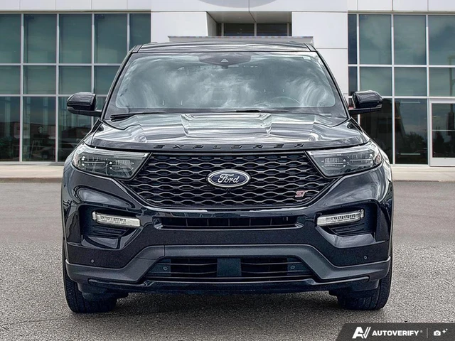 2021 Ford Explorer ST, černá, 116 669 km, dovoz Kanada — foto 2 z 19