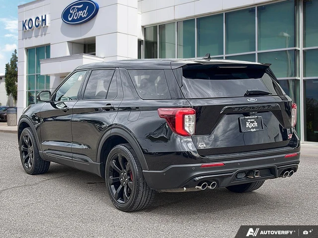 2021 Ford Explorer ST, černá, 116 669 km, dovoz Kanada — foto 4 z 19