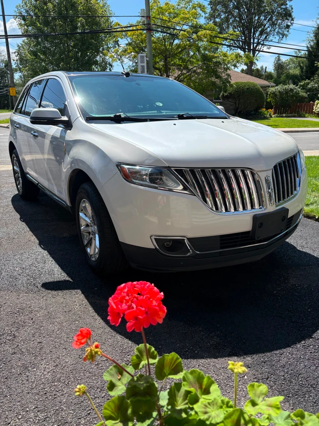 2014 Lincoln Mkx, bílá, 205 342 km, dovoz Kanada — foto 1