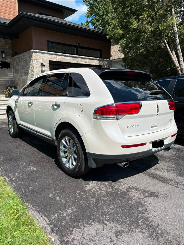 2014 Lincoln Mkx, bílá, 205 342 km, dovoz Kanada — foto 2 z 5