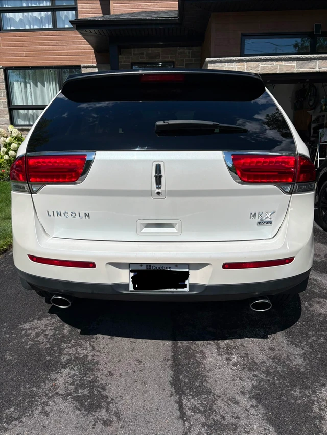 2014 Lincoln Mkx, bílá, 205 342 km, dovoz Kanada — foto 3 z 5
