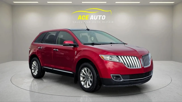 2012 Lincoln Mkx Base, červená, 231 924 km, dovoz Kanada — foto 3 z 5