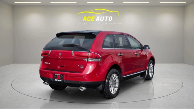 2012 Lincoln Mkx Base, červená, 231 924 km, dovoz Kanada — foto 5 z 5