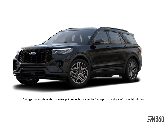 2027 Ford Explorer ST, černá, 250 km, dovoz Kanada — foto 3 z 6