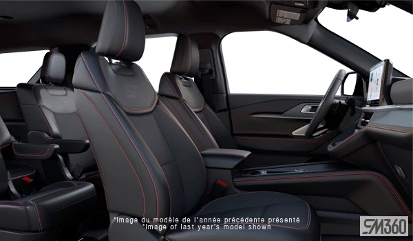 2027 Ford Explorer ST, černá, 250 km, dovoz Kanada — foto 4 z 6