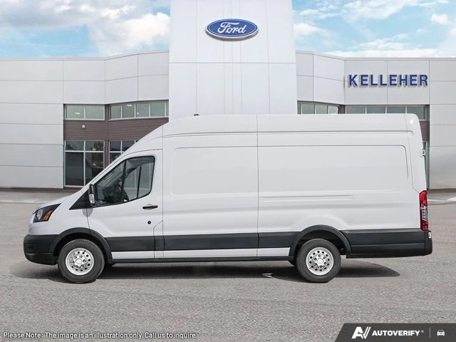 2027 Ford Transit Cargo Van, bílá, 250 km, dovoz Kanada — foto 3 z 20