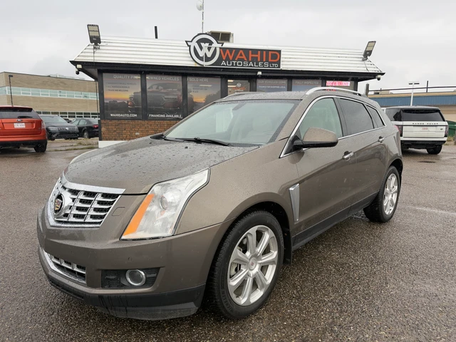 2014 Cadillac Srx Performance, hnědá, 139 337 km, dovoz Kanada — foto 1