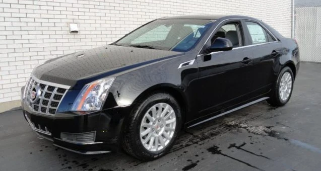 2012 Cadillac Cts, černá, 60 000 km, dovoz Kanada — foto 1