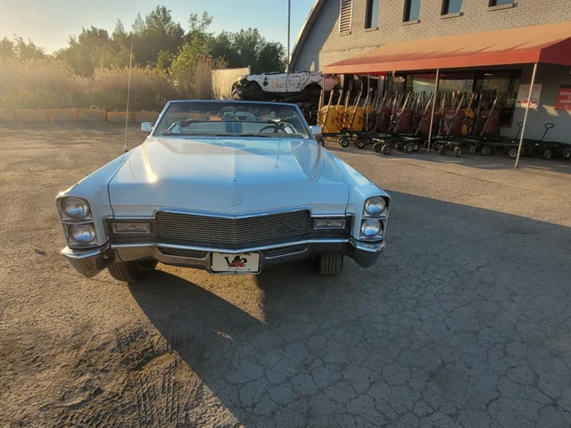 1968 Cadillac Deville, bílá, 9 255 km, dovoz Kanada — foto 5 z 5