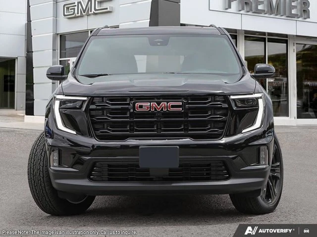2026 GMC Acadia Elevation, černá, 15 km, dovoz Kanada — foto 2 z 20