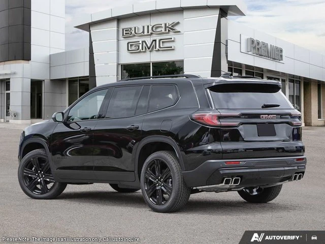 2026 GMC Acadia Elevation, černá, 15 km, dovoz Kanada — foto 4 z 20