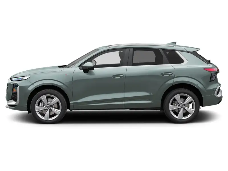 2026 Audi Q3 Technik quattro, zelená, 90 km, dovoz Kanada — foto 3 z 11