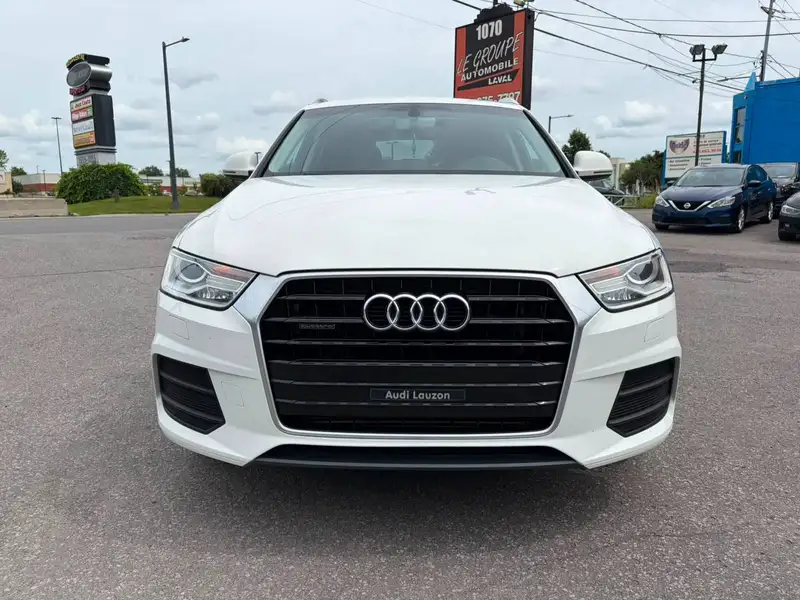 2016 Audi Q3 Progressiv, bílá, 117 930 km, dovoz Kanada — foto 2 z 12