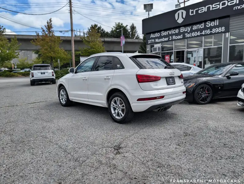 2018 Audi Q3 Progressiv, bílá, 73 200 km, dovoz Kanada — foto 5 z 12