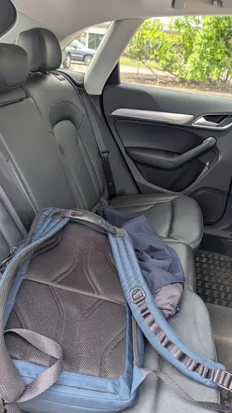 2017 Audi Q3 Progressiv, bílá, 122 761 km, dovoz Kanada — foto 5 z 8