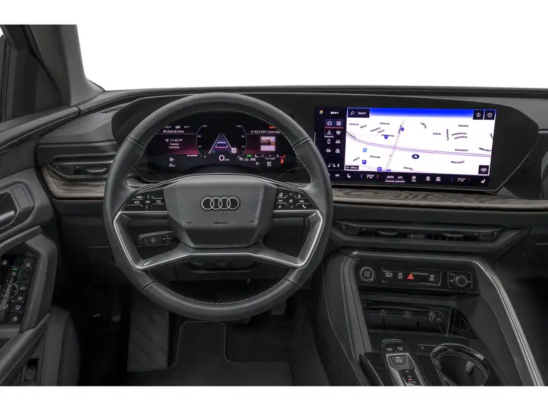 2025 Audi Q5 Progressiv, červená, 10 878 km, dovoz Kanada — foto 4 z 11