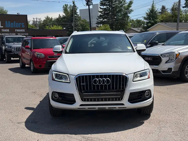 2017 Audi Q5 Technik, bílá, 176 724 km, dovoz Kanada — foto 2 z 12