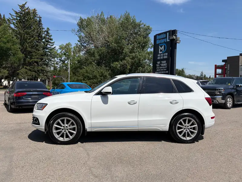 2017 Audi Q5 Technik, bílá, 176 724 km, dovoz Kanada — foto 3 z 12