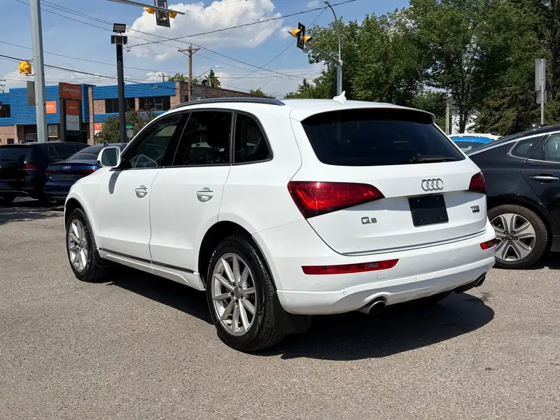 2017 Audi Q5 Technik, bílá, 176 724 km, dovoz Kanada — foto 4 z 12