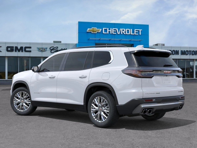 2026 GMC Acadia Elevation, bílá, 2 612 km, dovoz Kanada — foto 3 z 5