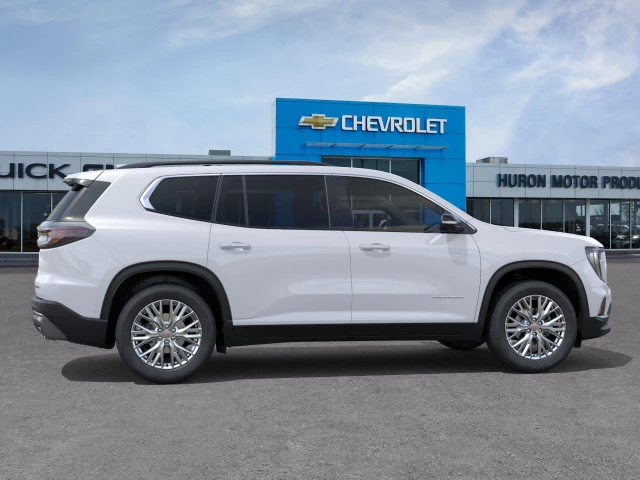 2026 GMC Acadia Elevation, bílá, 2 612 km, dovoz Kanada — foto 5 z 5