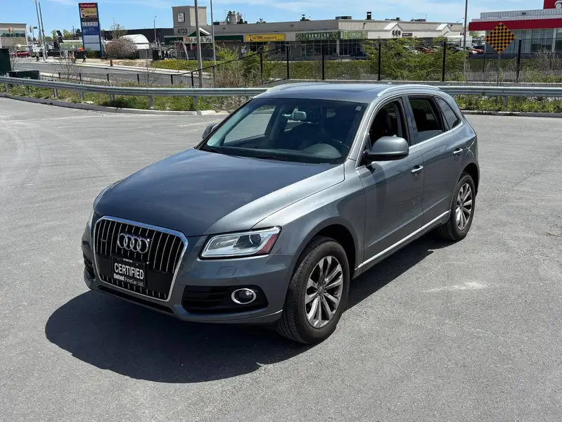 2015 Audi Q5 Progressiv, šedá, 126 187 km, dovoz Kanada — foto 2 z 12