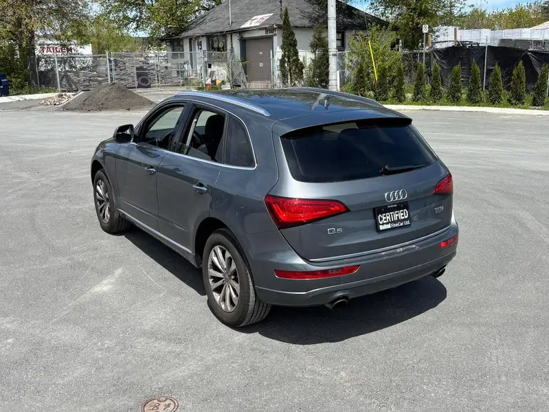 2015 Audi Q5 Progressiv, šedá, 126 187 km, dovoz Kanada — foto 3 z 12