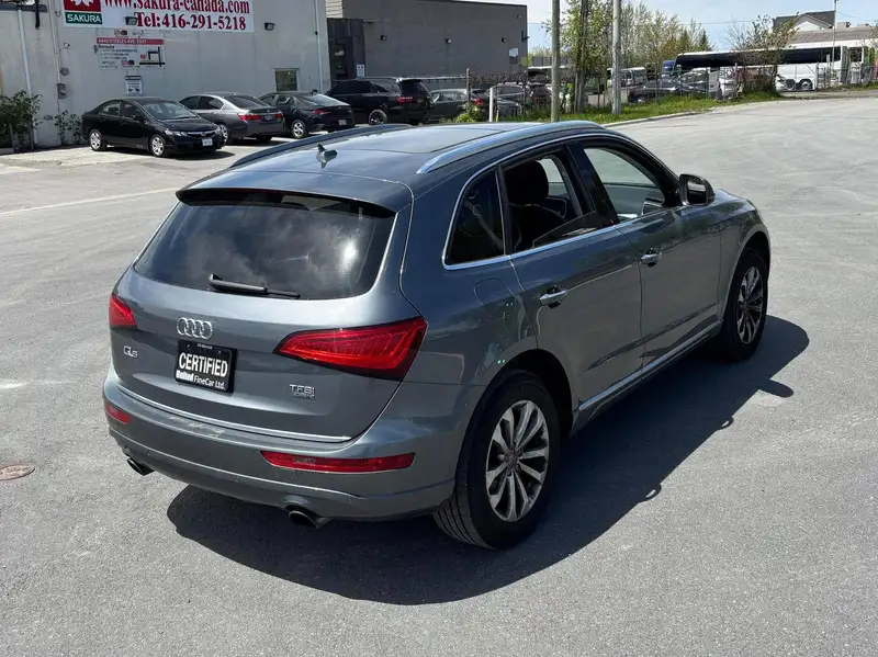 2015 Audi Q5 Progressiv, šedá, 126 187 km, dovoz Kanada — foto 4 z 12